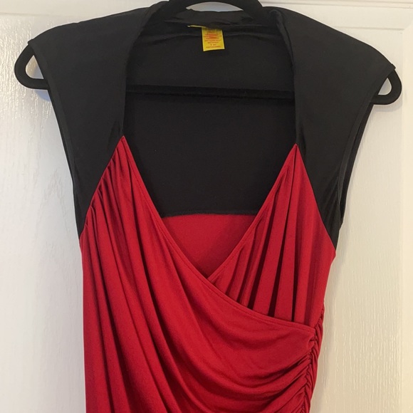 Catherine Malandrino Sleeveless Side Ruched Dress - Picture 2 of 7